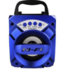 Caixa Caixinha De Som Bluetooth Pendrive Mp3 Usb Barato Azul - Image 2