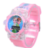 Relógio Infantil Menina Princesas Frozen Led Com Luz E Som - Image 2